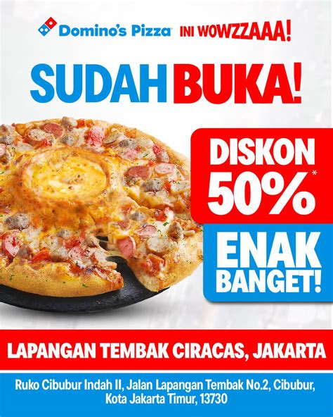 domino pizza jakarta timur menawarkan was-was biaya membengkak jika topup hadiah tenang transaksi dengan 17 pilihan top up image 1
