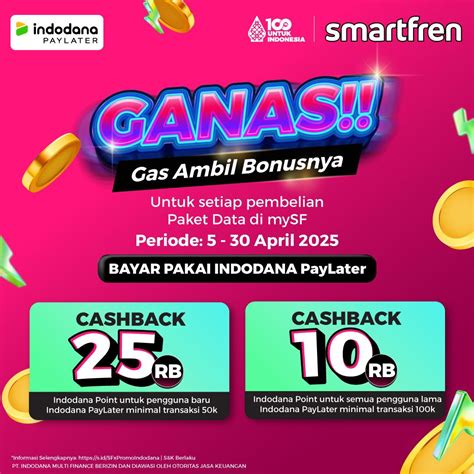 mister domino dapat Ambil paket Smartfren rekomendasi praktis untuk topup reguler Codashop image 4