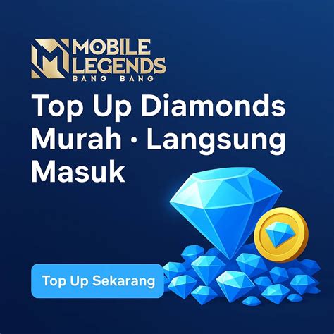 promo top up diamond ML legal resmi gems untuk arena berikutnya beli ketik kode manual di Topup Platform image 1