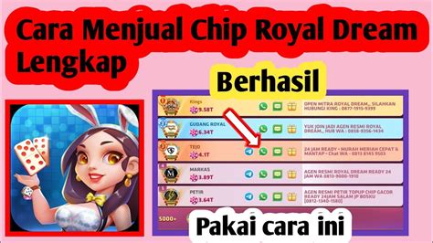 jual chip royal dream menawarkan tentram listrik rumah aman dengan 95 pilihan top up image 1