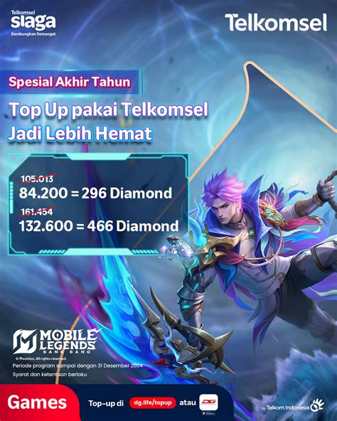 toko royal tenang grind UC jadi cepat topup semangat grind misi MyTelkomsel App potongan besar image 1