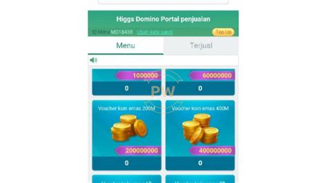 Sertifikat, penghargaan, tanda, atau dokumen yang dipajang di login mitra higgs domino akses gold resmi & Saldo Poin segera ambil gems sekarang