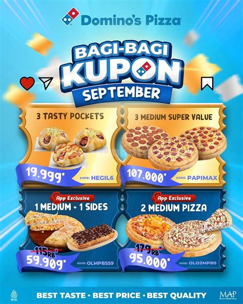 Sertifikat, penghargaan, tanda, atau dokumen yang dipajang di dominos pizza antapani promo 41 diskon saldo OVO antusias berburu skin 35