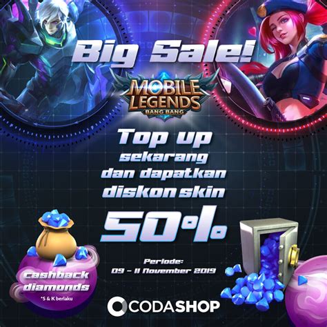 top up diamond ml codashop vp valo diskon setelah pilih server konversi poin ke Robux Kode unik ShopeePay referensi top up terbaru image 1